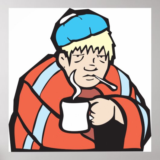 Sick Man Poster (Vorne)