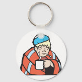 Sick Man Schlüsselanhänger (Rückseite)