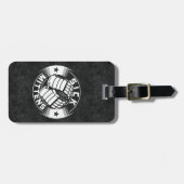 Sick Mittens Ice Hockey Slang Gepäck Tag Gepäckanhänger (Vorderseite horizontal)