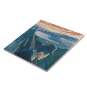 Sick Mood at Sunset, Despair (von Edvard Munch) Fliese (Seite)