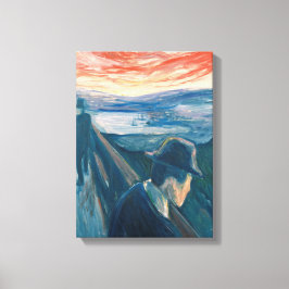Sick Mood at Sunset, Despair (von Edvard Munch) Leinwanddruck