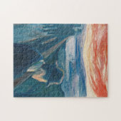 Sick Mood at Sunset, Despair (von Edvard Munch) Puzzle (Horizontal)