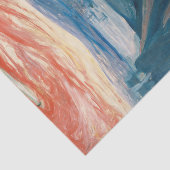 Sick Mood at Sunset, Despair (von Edvard Munch) Seidenpapier (Ausschnitt)