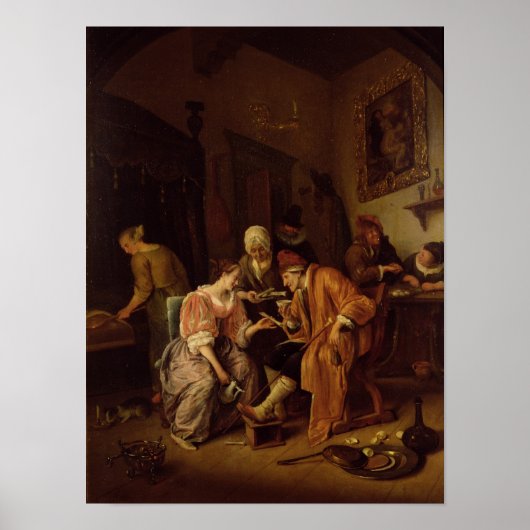 Sick old Man Poster (Vorne)