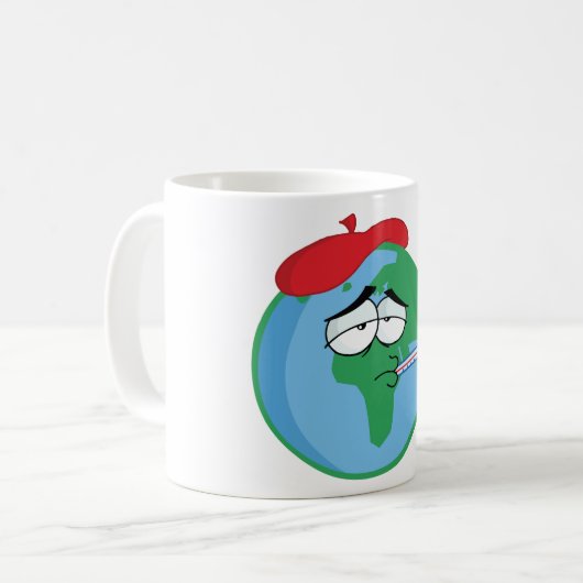 Sick Planet Kaffeetasse (Vorderseite Links)