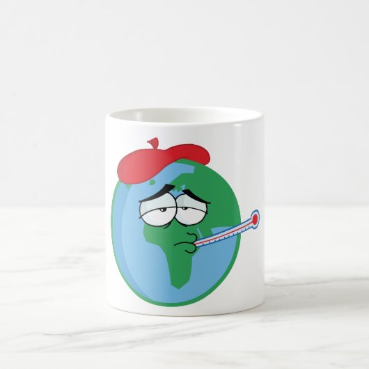 Sick Planet Kaffeetasse (Mittel)