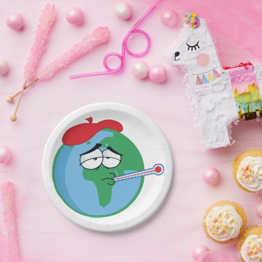 Sick Planet Pappteller (Party)