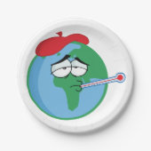 Sick Planet Pappteller (Vorderseite)