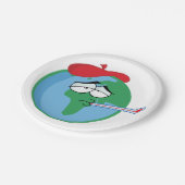 Sick Planet Pappteller (Schrägansicht)