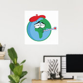 Sick Planet Poster (Heimbüro)