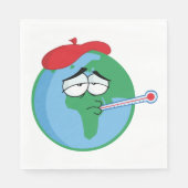 Sick Planet Serviette (Vorderseite)