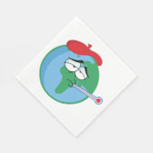 Sick Planet Serviette (Ecke)