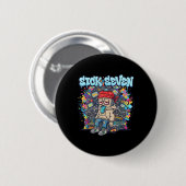 Sick Seven 67 Graffiti-Meme Six Seven Lustige Stra Button (Vorne & Hinten)