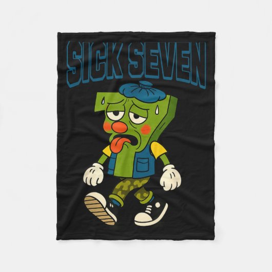 Sick Seven 67 Halloween Costume For Pular Design  Fleecedecke (Vorderseite)