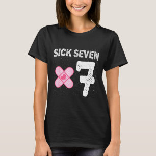 Sick Seven 67 Halloween-Kostenum Spaß Wortspiel-De T-Shirt