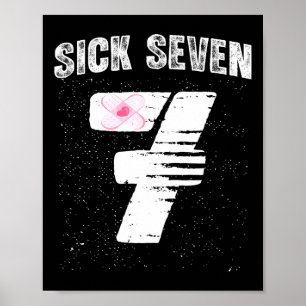 Sick Seven 67 Halloween-Kostüm Poster