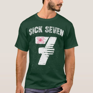 Sick Seven 67 Halloween-Kostüm T-Shirt
