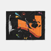 Sick Seven 67 Meme Brainrot Halloween-Outfit-Idee Fleecedecke (Vorderseite (Horizontal))