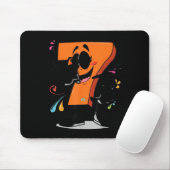 Sick Seven 67 Meme Brainrot Halloween-Outfit-Idee Mousepad (Mit Mouse)