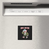 Sick Seven 67 Meme Lustig Gen Alpha Slang Brainrot Magnet (In Situ (Geschirrspüler))