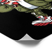 Sick Seven 67 Meme Lustig Gen Alpha Slang Brainrot Poster (Ecke)