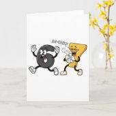 Sick Seven Funny 67 Sechs Sieben Meme Pun Gen Alph Karte (Gelbe Blume)