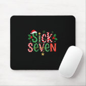 Sick Seven Funny Meme 67 Six Seven Funny Christmas Mousepad (Mit Mouse)