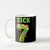 Sick Seven Meme 67 Number Santa Hat Christmas Men  Kaffeetasse (Links)