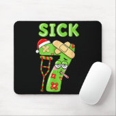 Sick Seven Meme 67 Number Santa Hat Christmas Men  Mousepad (Mit Mouse)