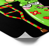 Sick Seven Meme 67 Number Santa Hat Christmas Men Poster (Ecke)