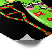 Sick Seven Meme 67 Six Seven Santa Hat Christmas P Poster (Ecke)