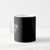 Sick Seven Meme Graffiti Drip Fun Wordplay  Kaffeetasse (Vorderseite Links)