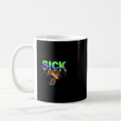 Sick Seven Meme Graffiti Drip Fun Wordplay  Kaffeetasse (Links)