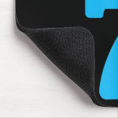 Sick Seven Meme Sechs Sieben Sick 7 Lustig Byndage Mousepad (Ecke)