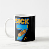 Sick Seven Meme Sechs Sieben Sick 7 Lustiger Gebur Kaffeetasse (Links)