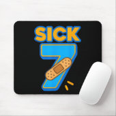 Sick Seven Meme Six Seven Sick 7 Funny Birthday By Mousepad (Mit Mouse)