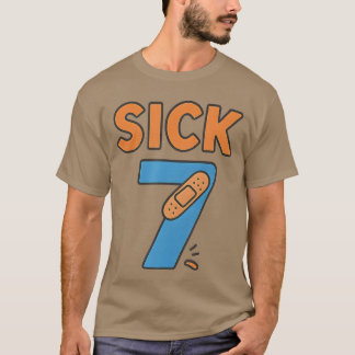 Sick Seven Meme Tee Six Seven Fun Wordplay
