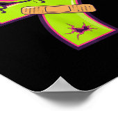 Sick Seven Meme Tee Six Seven Fun Wordplay Drip  Poster (Ecke)