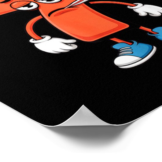 Sick Seven Meme Tee Six Seven Fun Wordplay  Poster (Ecke)