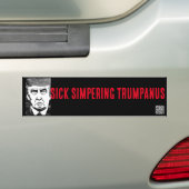 SICK SIMPERING TRUMPANUS AUTOAUFKLEBER (Auf Auto)