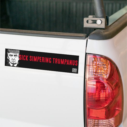 SICK SIMPERING TRUMPANUS AUTOAUFKLEBER (Auf Lkw)