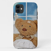 Sick Teddy Bear Case-Mate iPhone Hülle (Rückseite)