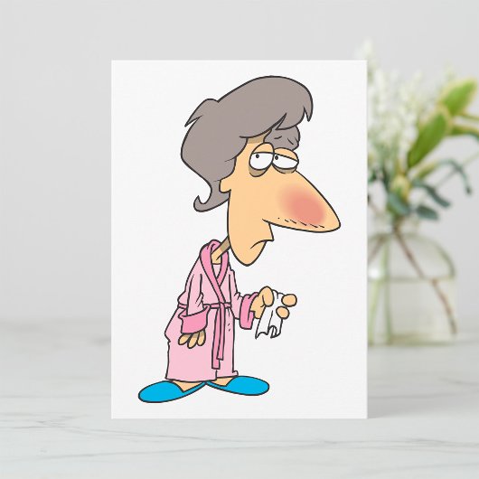 Sick Woman Einladung