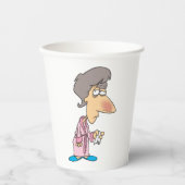 Sick Woman Pappbecher (Vorderseite)