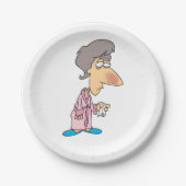 Sick Woman Pappteller (Vorderseite)