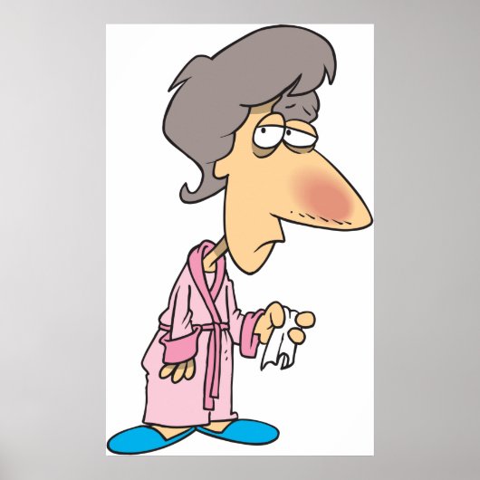 Sick Woman Poster (Vorne)