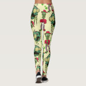 Sick Zombie Pattern Leggings (Rückseite)