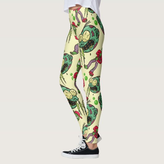 Sick Zombie Pattern Leggings (Links)