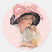 Sickensoda Runder Aufkleber (Vorderseite)