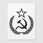 Sickle And Hammer, USSR, CCCP, Communism Magneteinladung (Vorderseite)